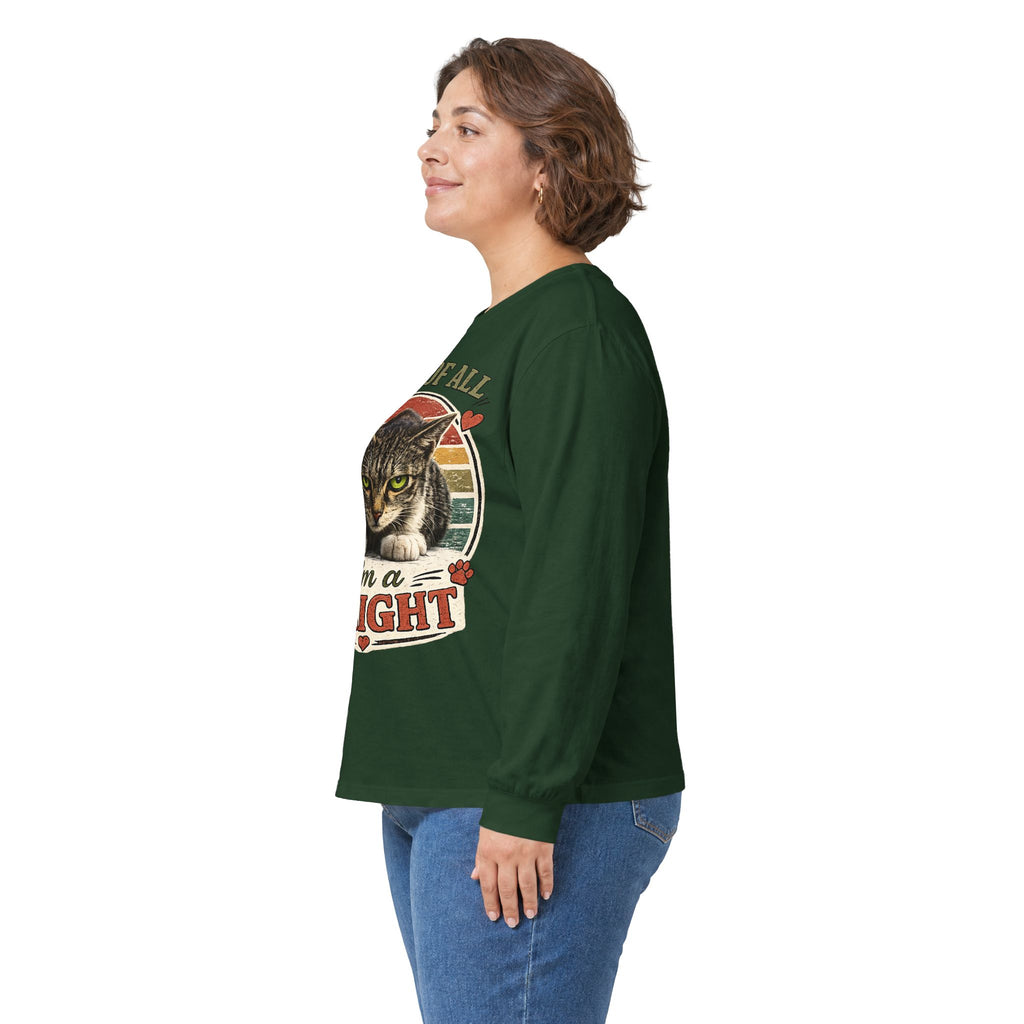 First Of All I'm A Delight Cat Long Sleeve Tee