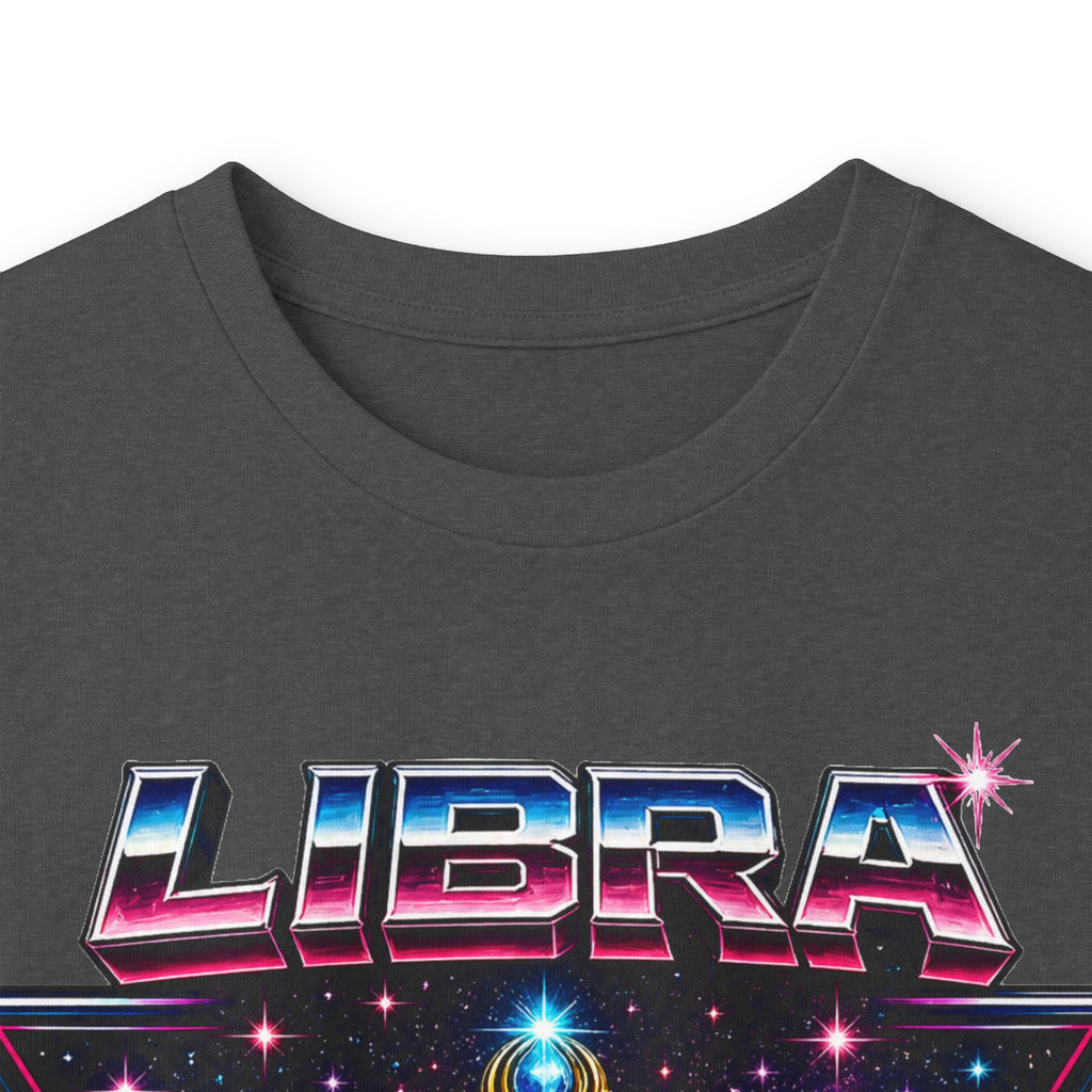 Libra Zodiac Scales Long Sleeve Tee — Retro Cosmic Astrology Shirt