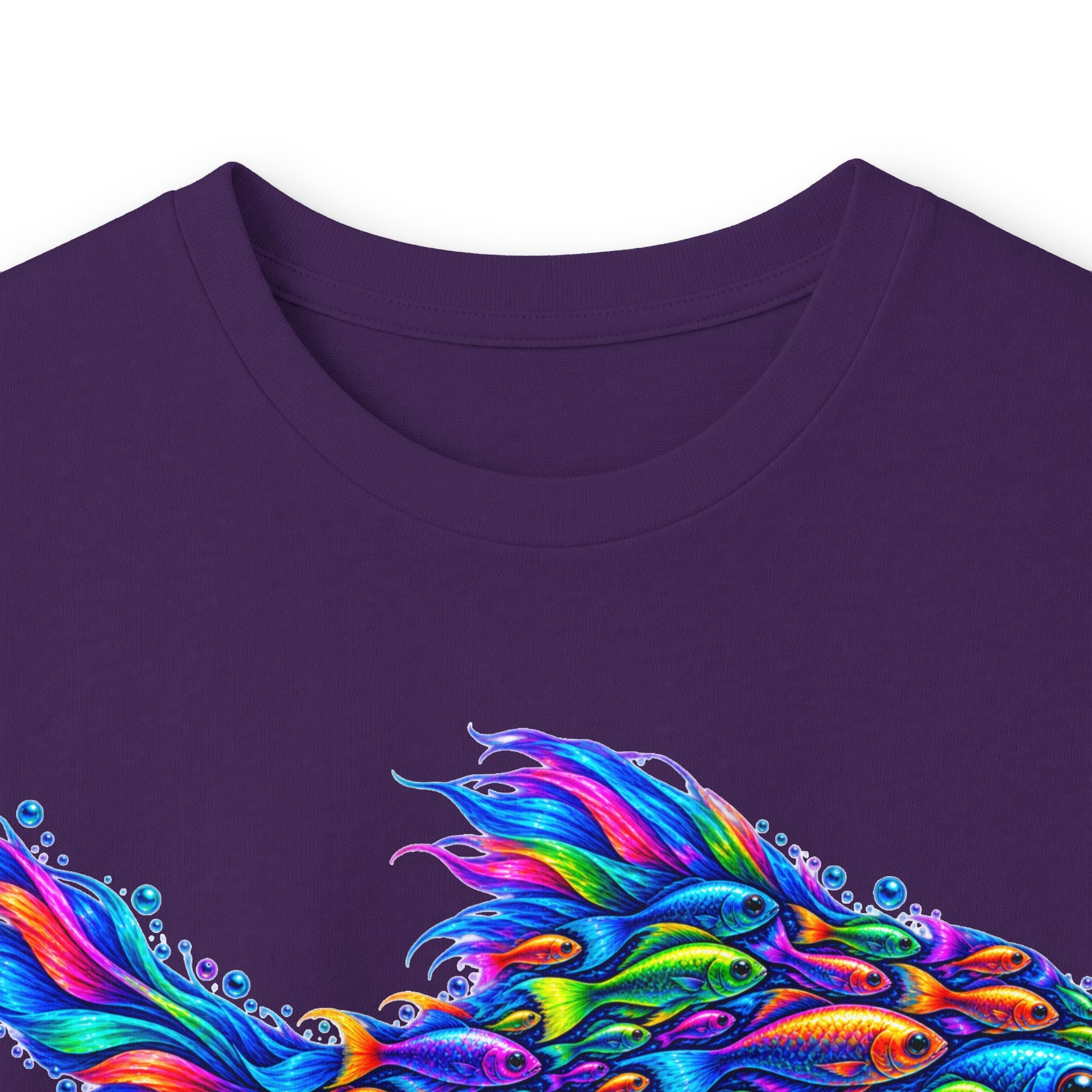 Colorful Fish Art Long Sleeve Tee