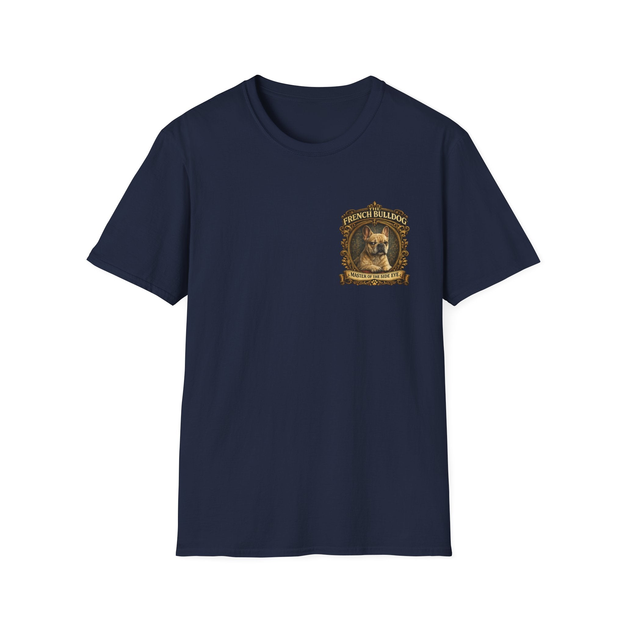 French Bulldog T-Shirt — "The French Bulldog: Master of the Side Eye" Vintage Dog Tee