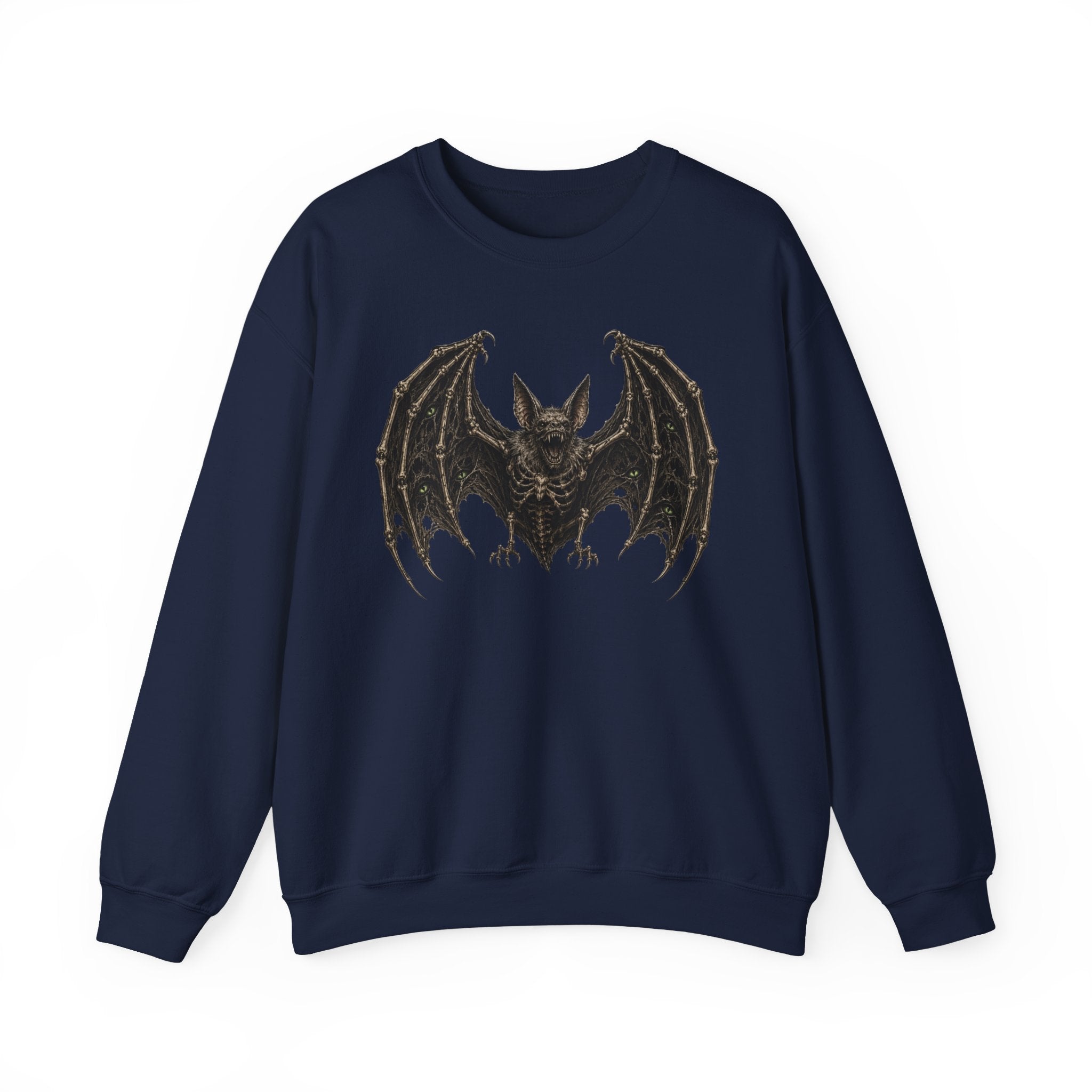 Gothic Bat Crewneck Sweatshirt