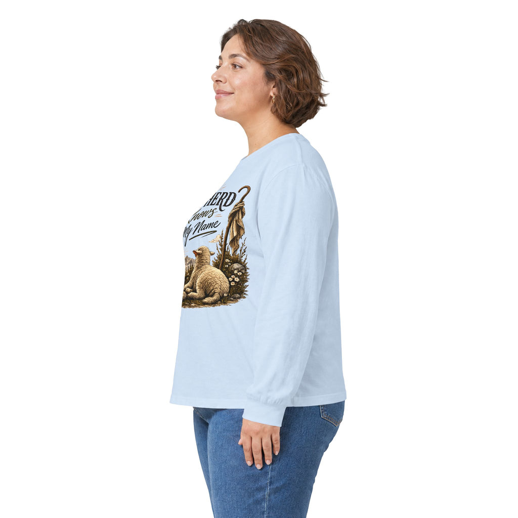 The Shepherd Knows My Name Long Sleeve Tee