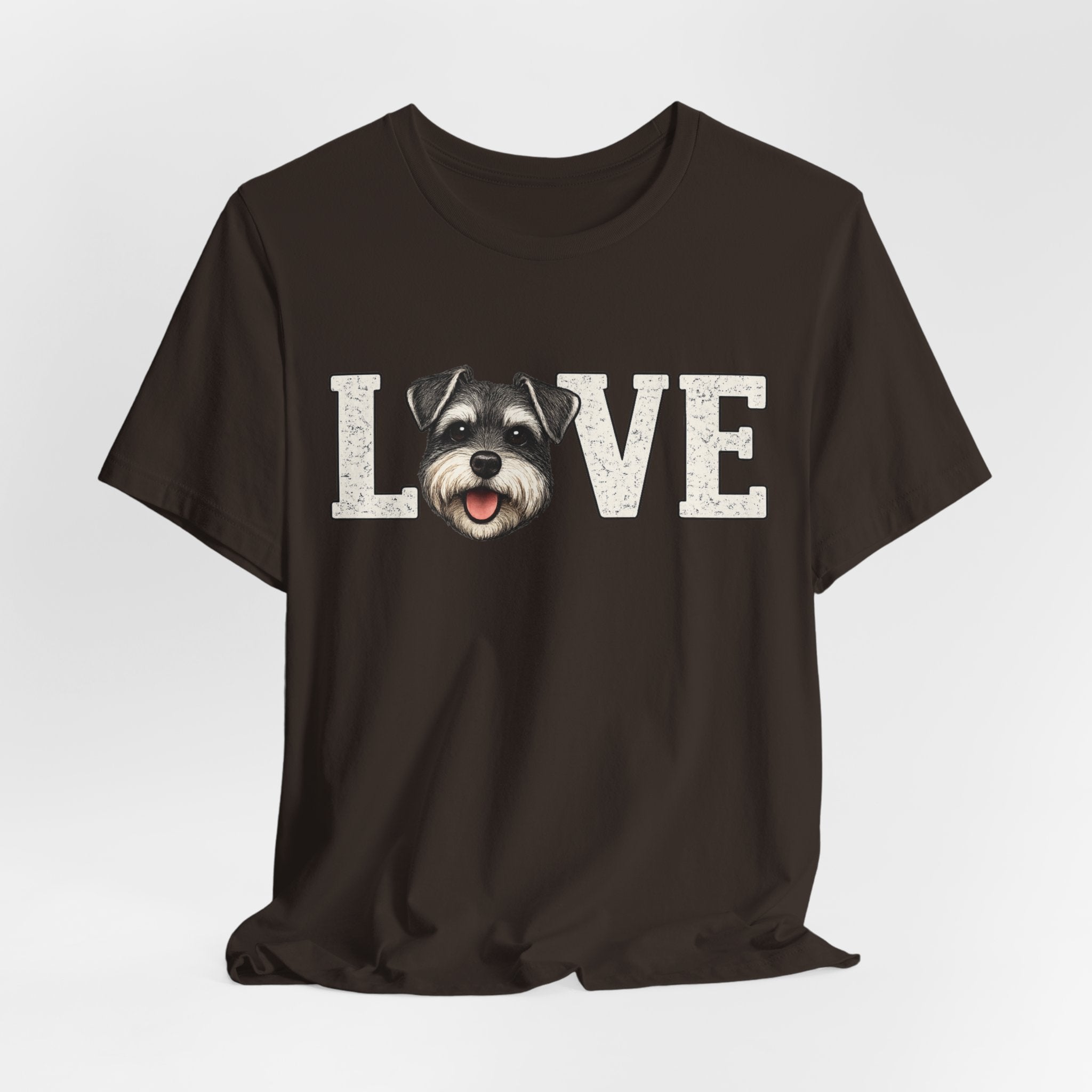 Love Schnauzer T-Shirt — Cute Dog Lover Tee