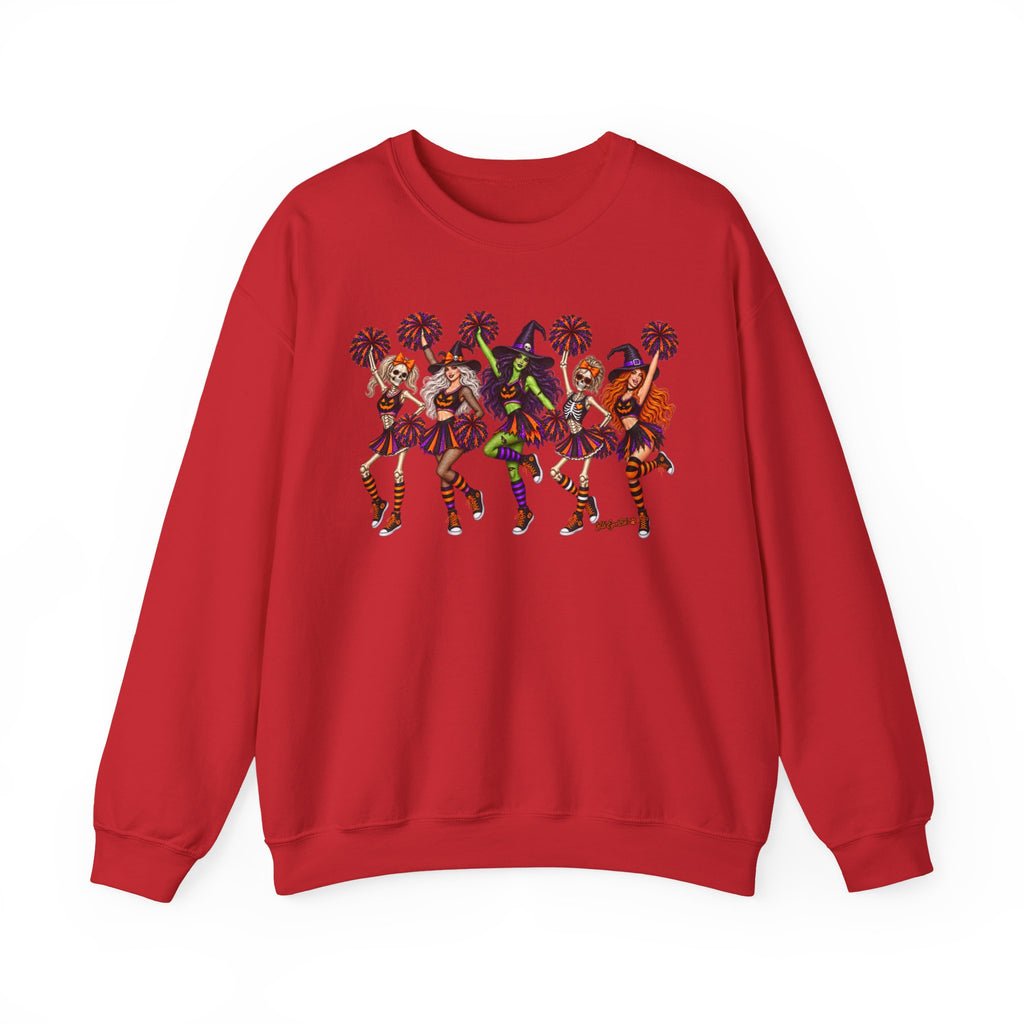 Cheer Squad Halloween Crewneck Sweatshirt
