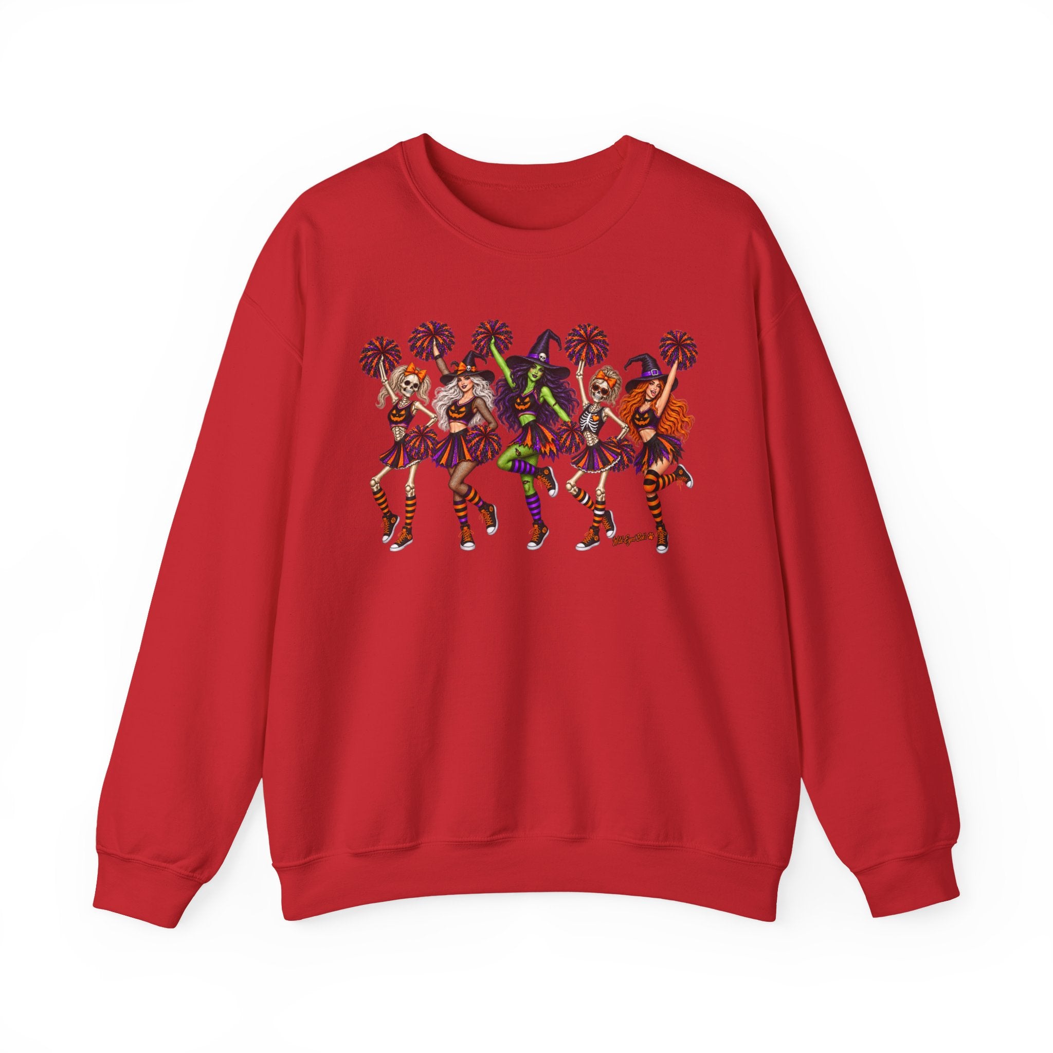 Cheer Squad Halloween Crewneck Sweatshirt
