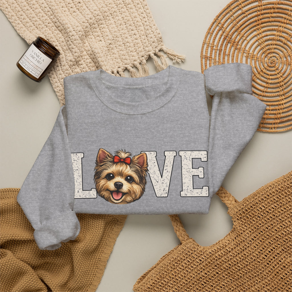 Yorkie Love Crewneck Sweatshirt