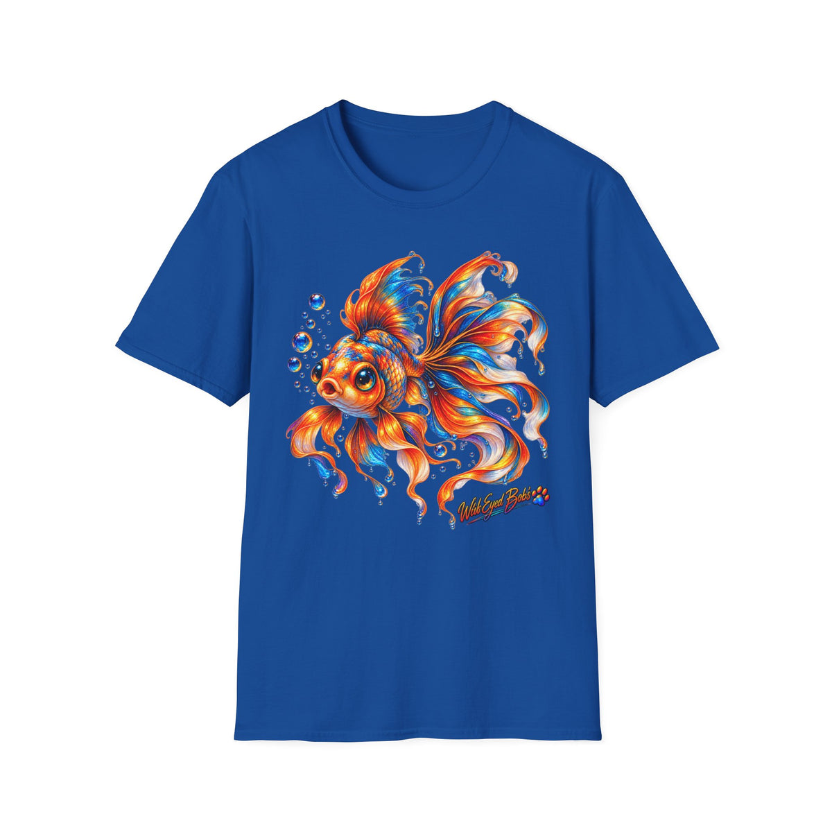 Colorful Goldfish T-Shirt — Vibrant Fish Art Tee