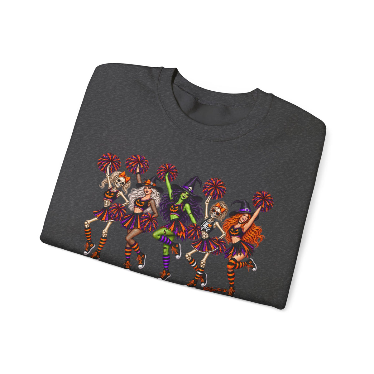Cheer Squad Halloween Crewneck Sweatshirt