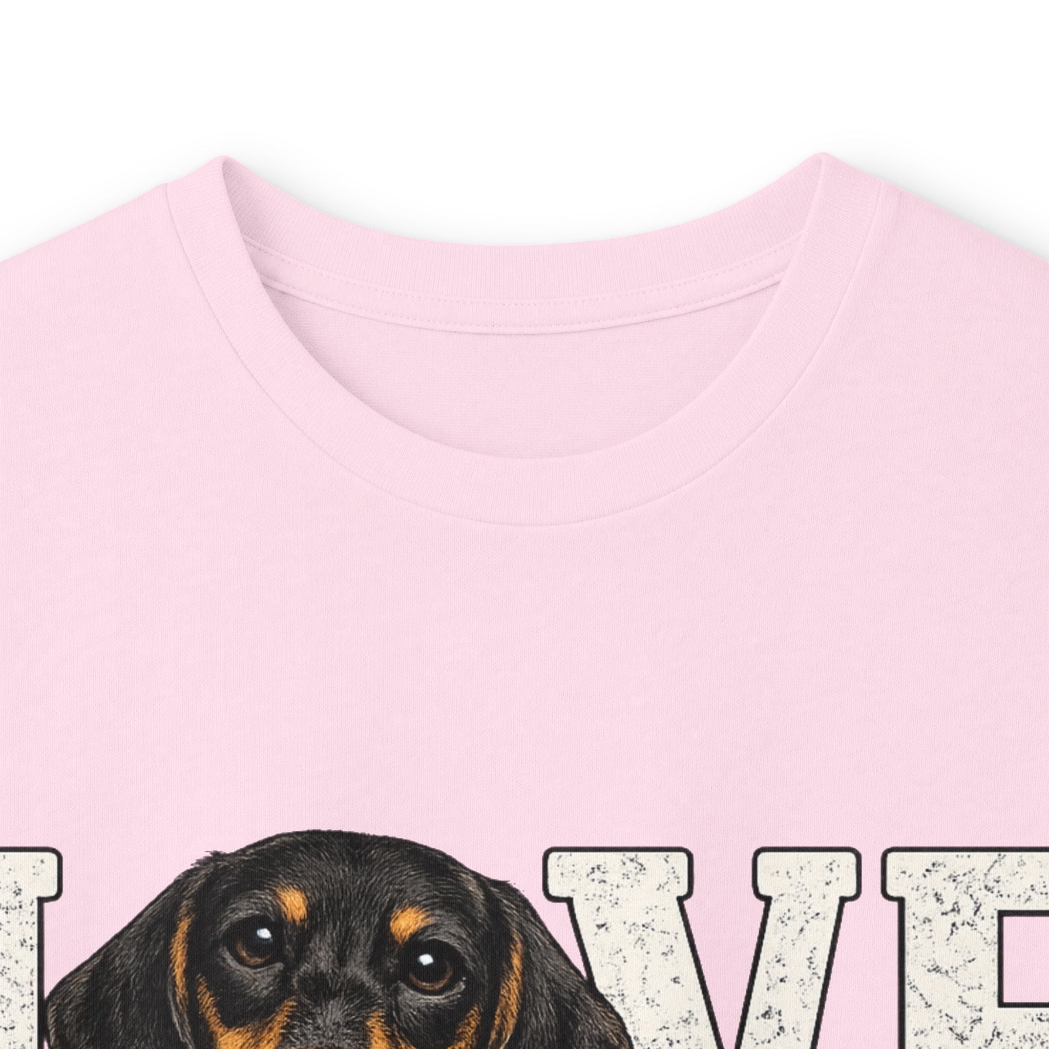 Love Dachshund Long Sleeve Tee - Cute Dog Lover Shirt