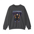 Gemini Zodiac Crewneck Sweatshirt — Retro Twin Astrology Graphic