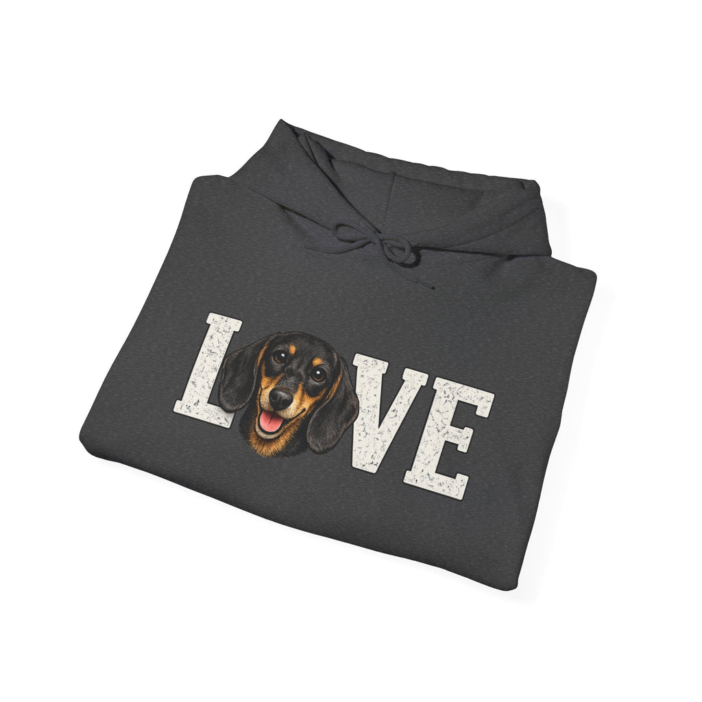 Dachshund Love Hoodie - Funny Dog Lover Pullover