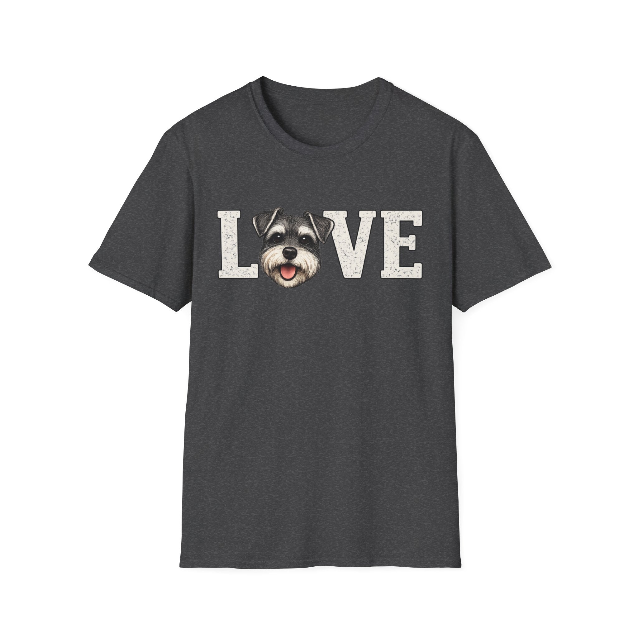 Love Schnauzer T-Shirt — Cute Dog Lover Tee