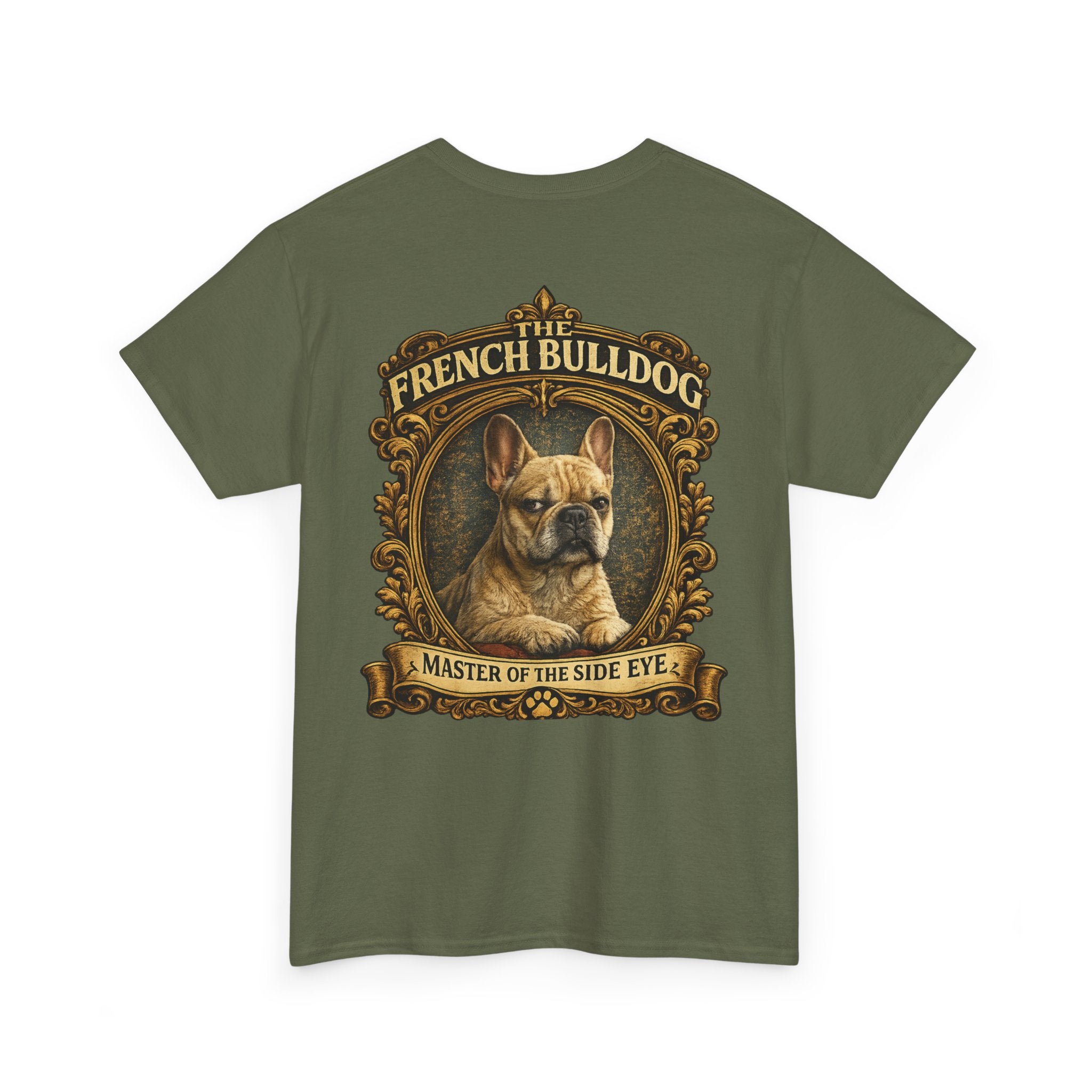 French Bulldog T-Shirt — "Master of the Side Eye" Vintage Dog Tee