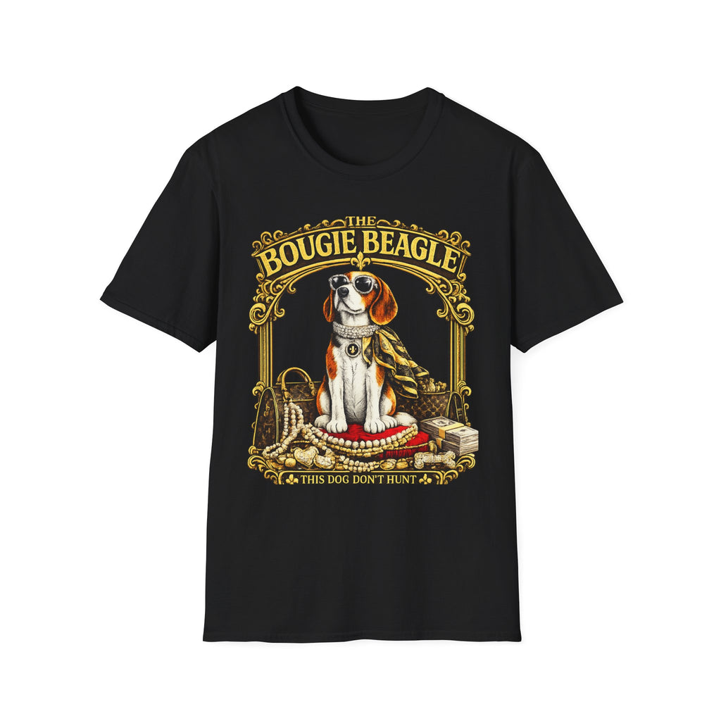 Beagle T-Shirt — Vintage Pampered Dog Graphic Tee