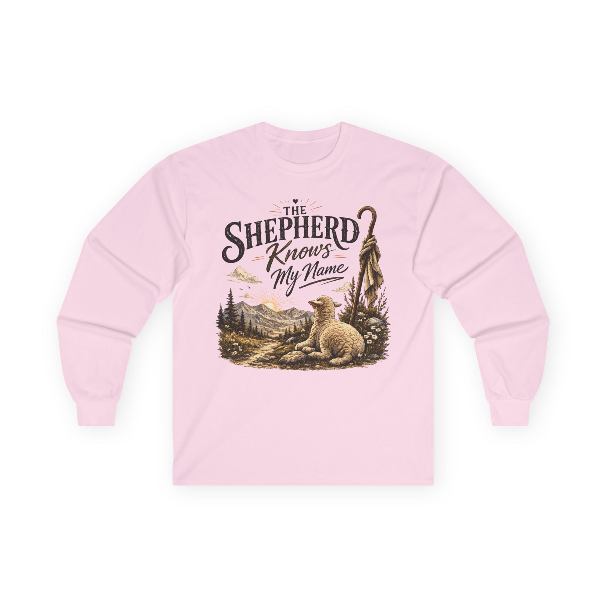 The Shepherd Knows My Name Long Sleeve Tee