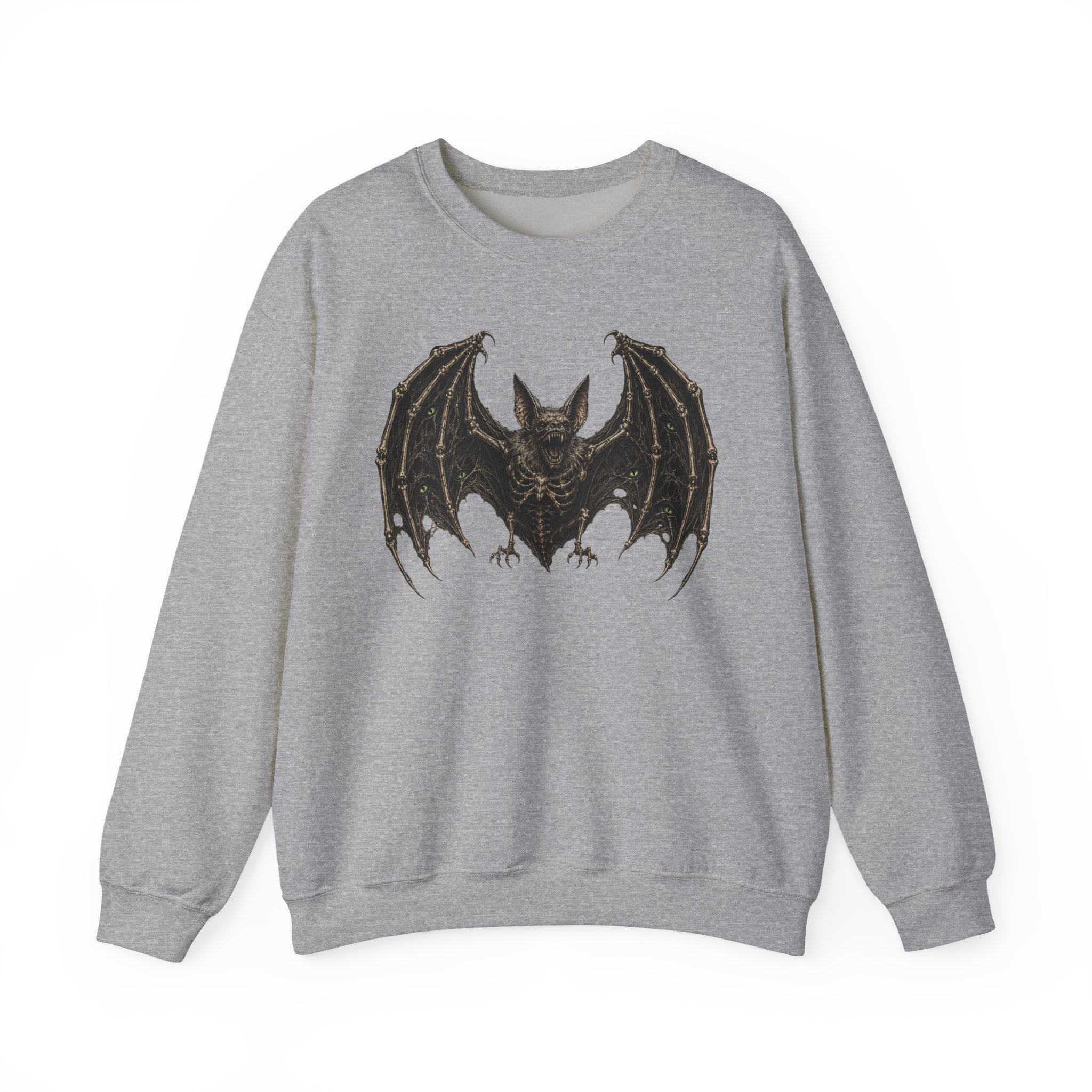Gothic Bat Crewneck Sweatshirt