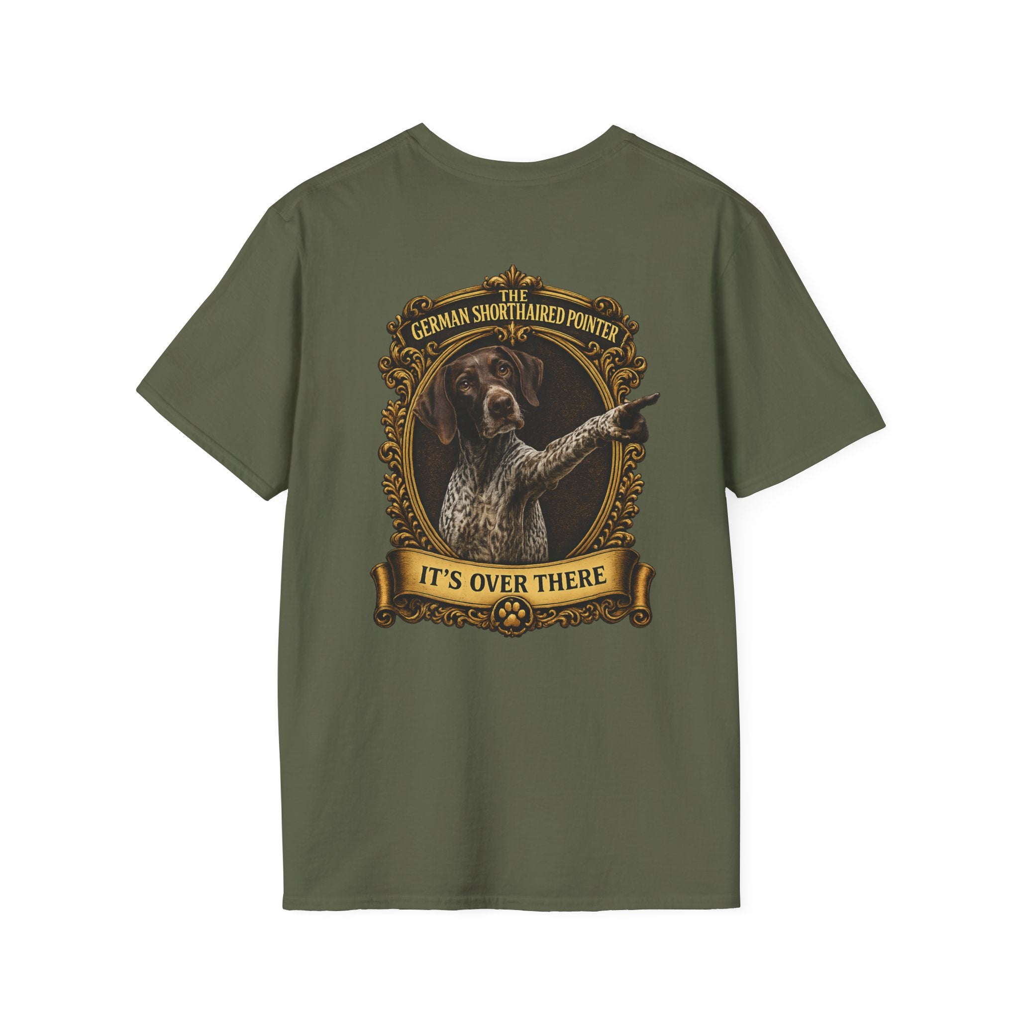 German Shorthaired Pointer T-Shirt – 'It's Over There' Dog Lover Tee