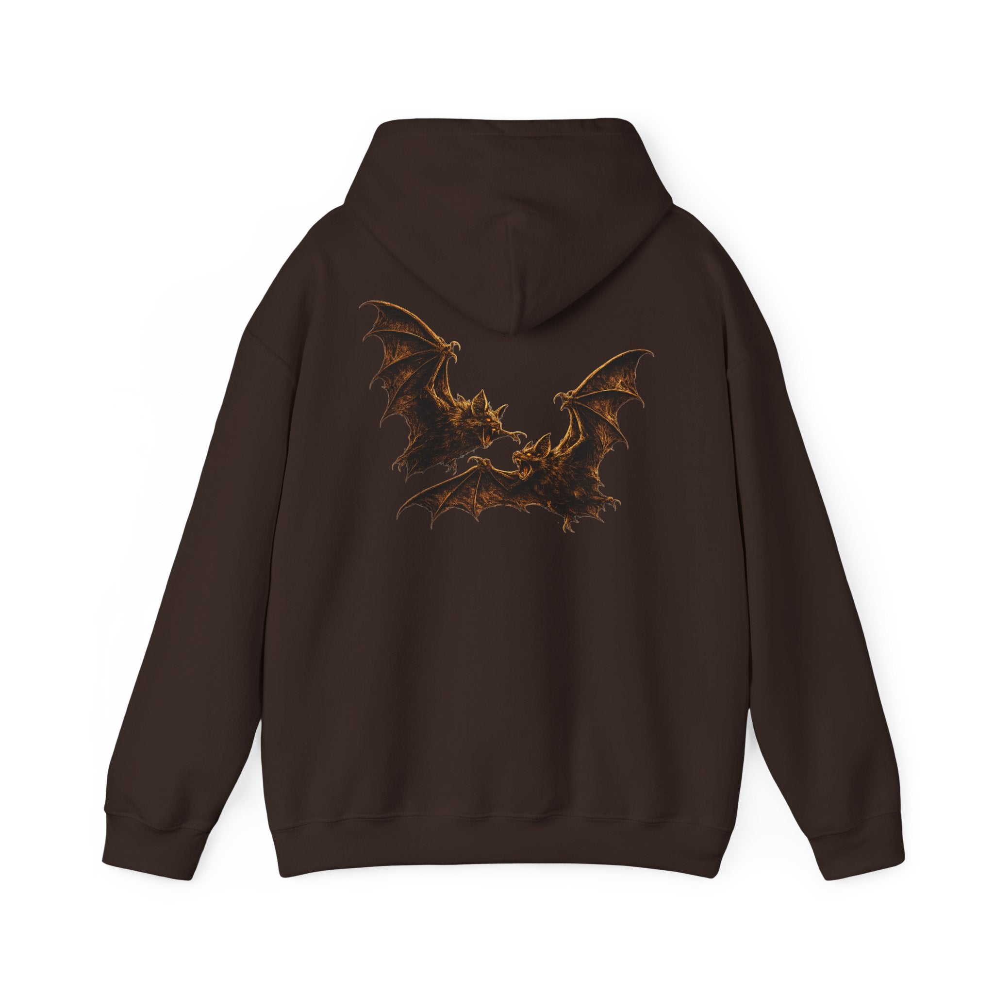 Bat Wings Hoodie — Gothic Halloween Graphic Sweatshirt