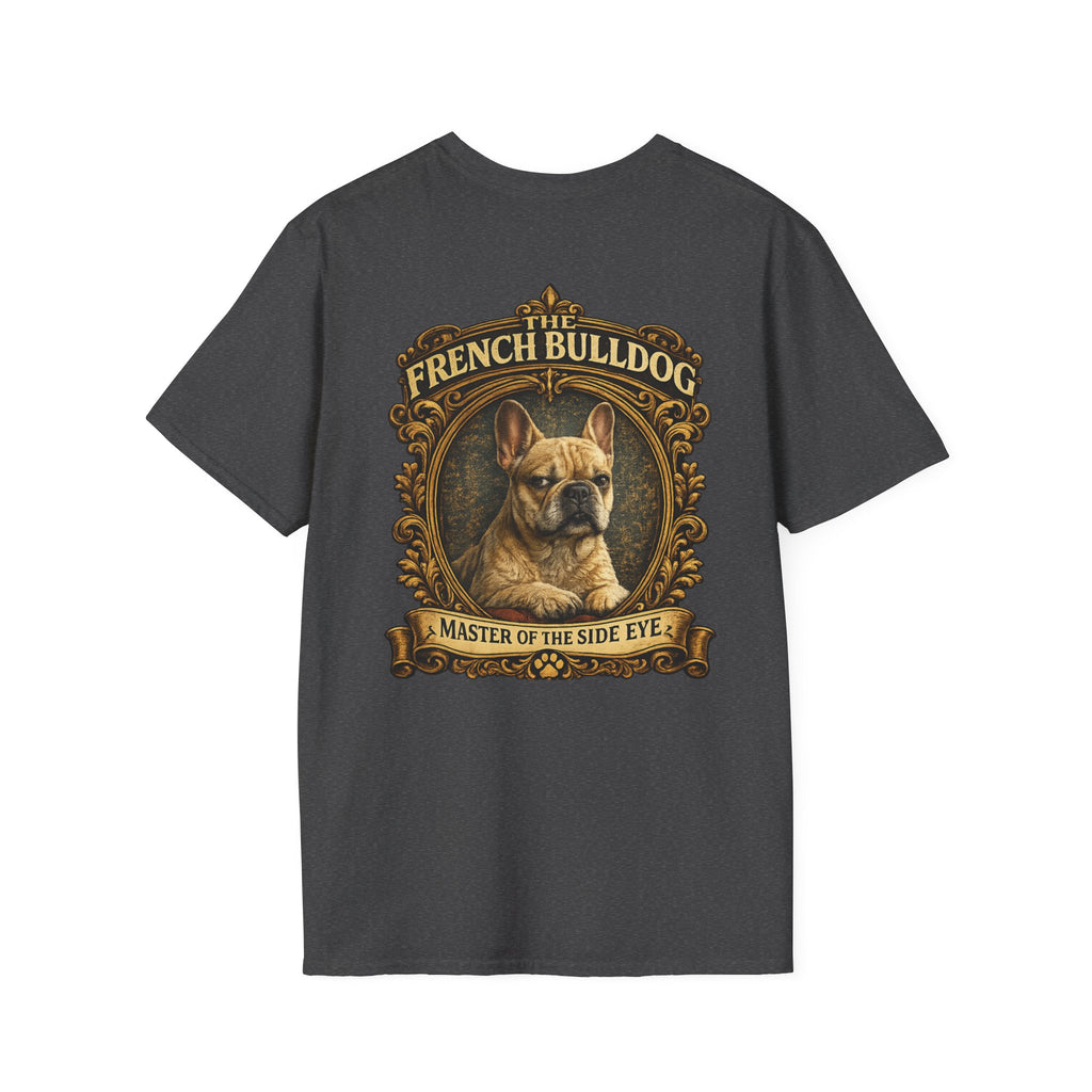 French Bulldog T-Shirt — "The French Bulldog: Master of the Side Eye" Vintage Dog Tee