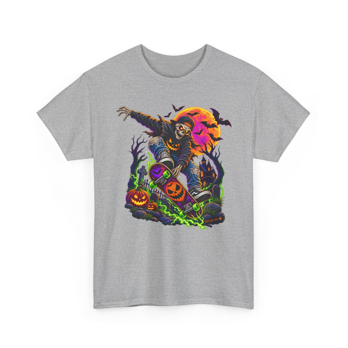 Halloween Scarecrow T-Shirt — Spooky Pumpkin Patch Graphic Tee