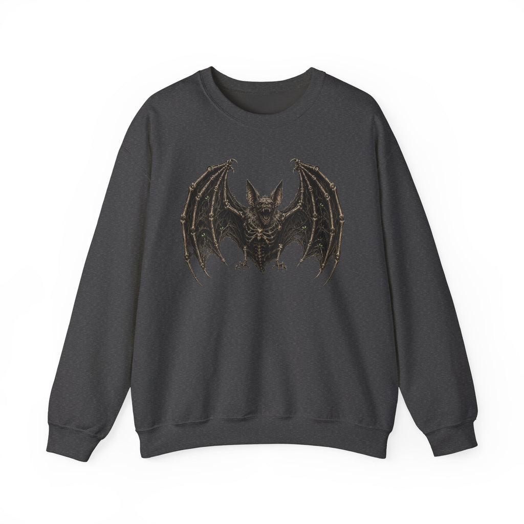 Gothic Bat Crewneck Sweatshirt