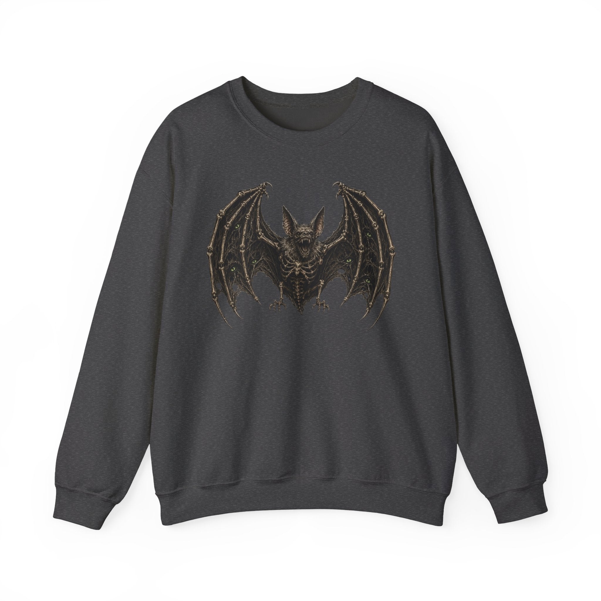 Gothic Bat Crewneck Sweatshirt