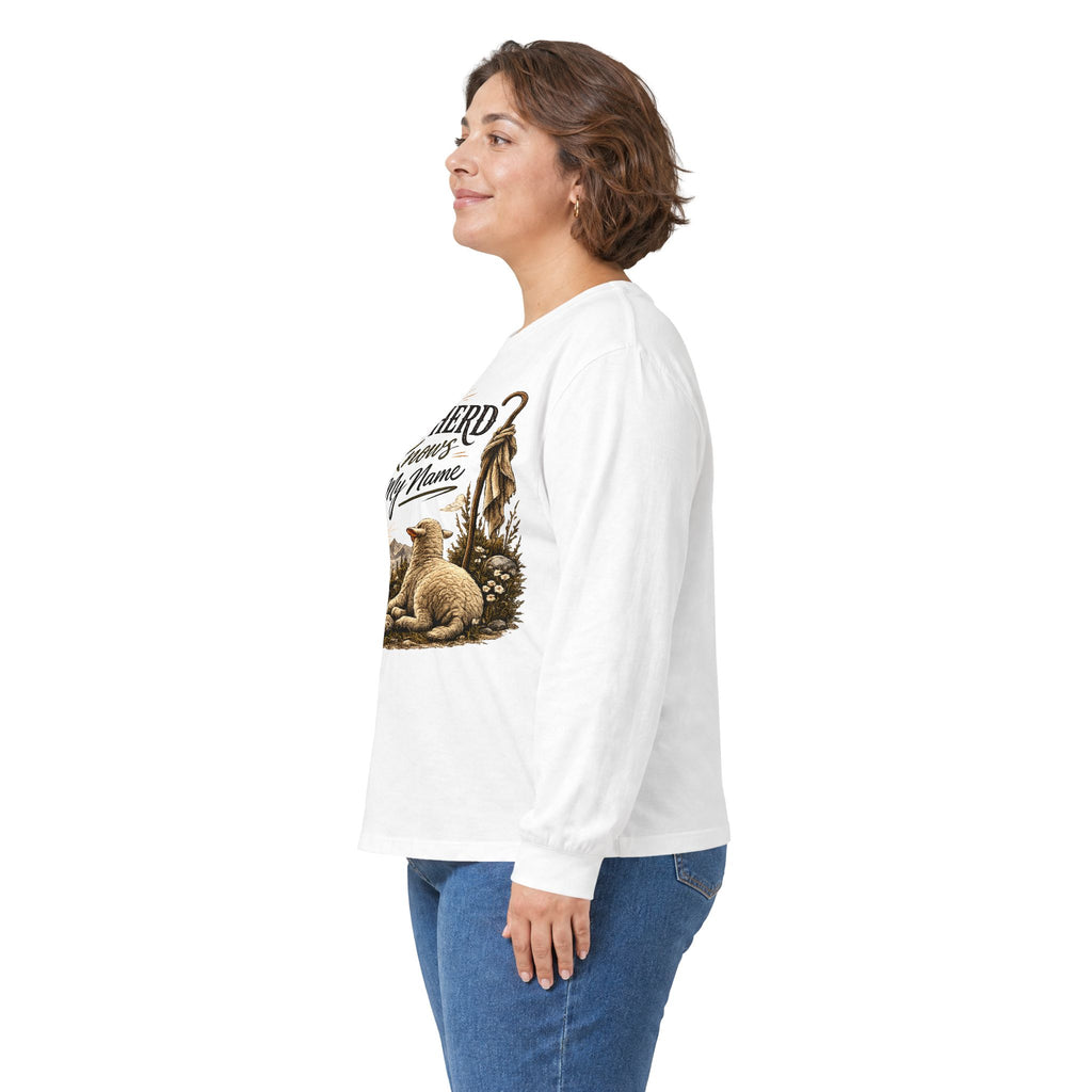 The Shepherd Knows My Name Long Sleeve Tee