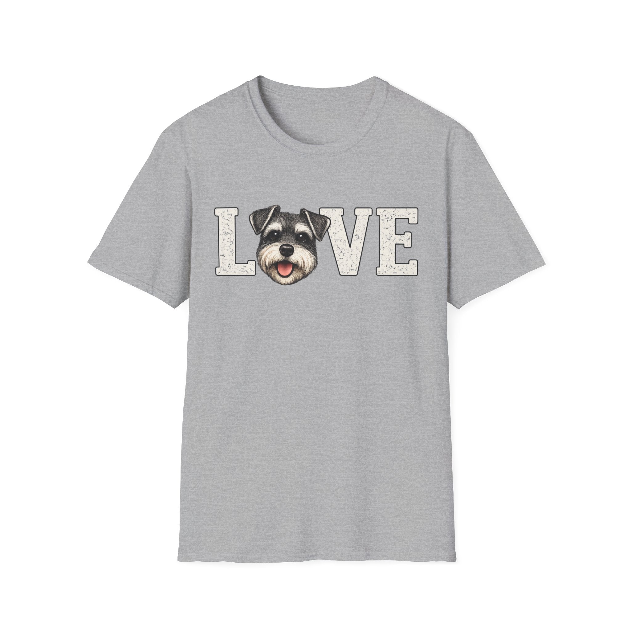 Love Schnauzer T-Shirt — Cute Dog Lover Tee
