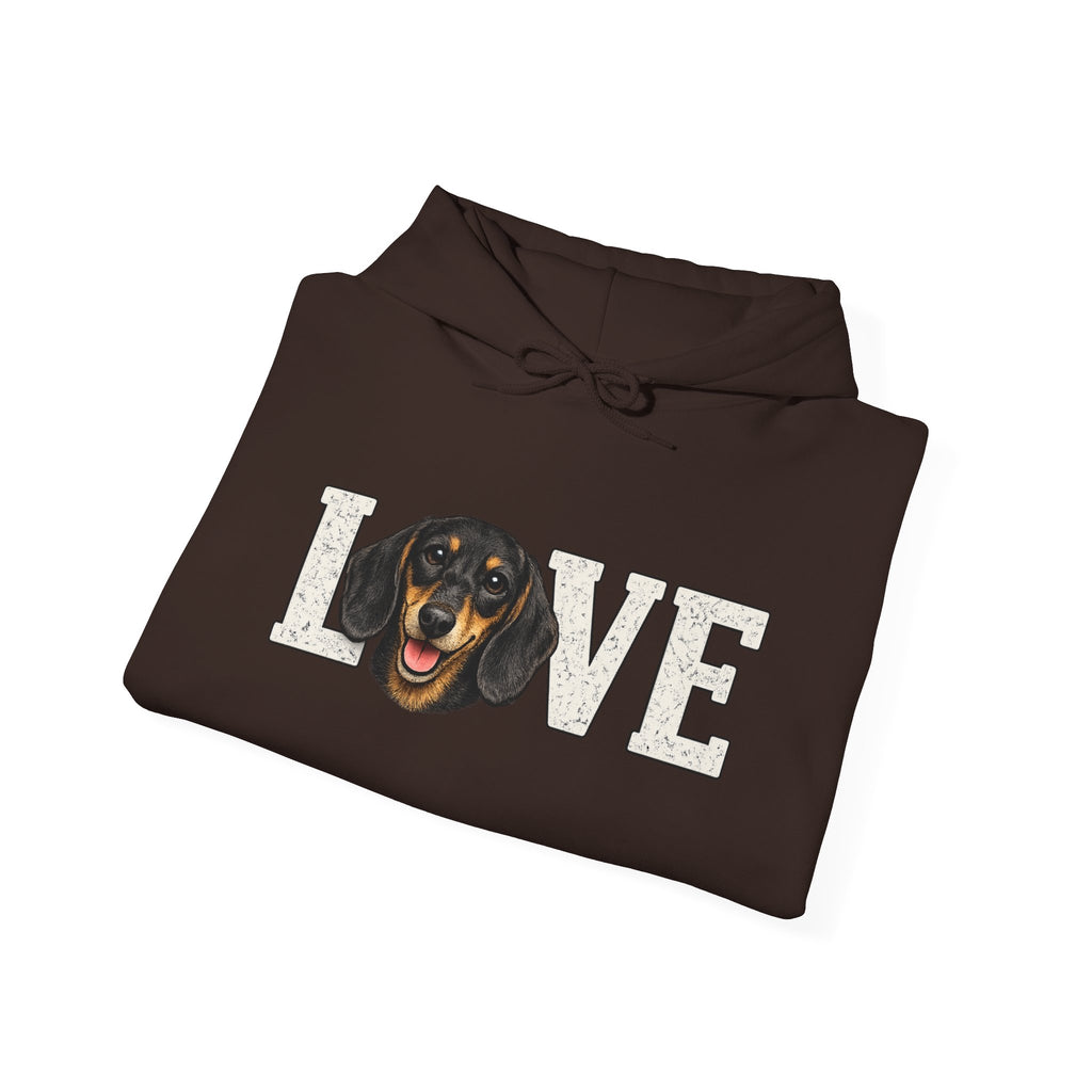 Dachshund Love Hoodie - Funny Dog Lover Pullover