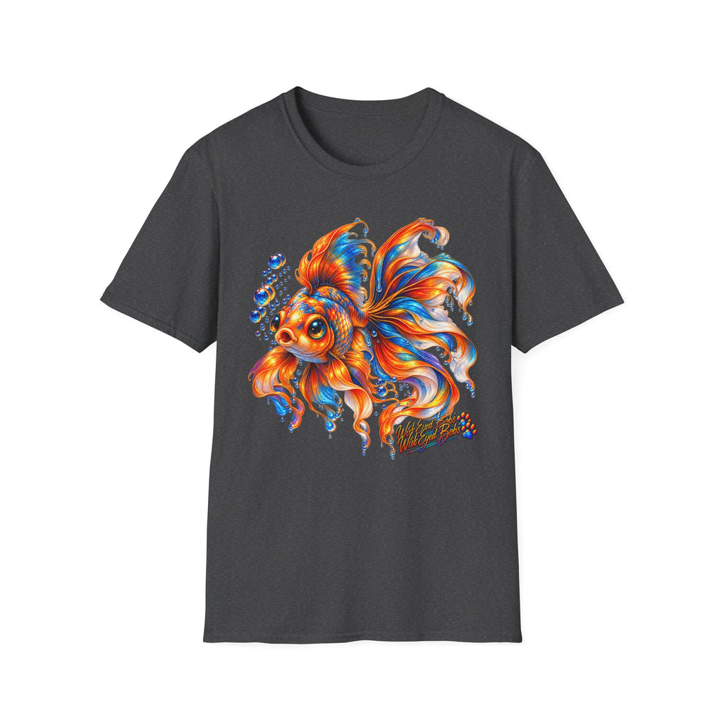Colorful Goldfish T-Shirt — Vibrant Fish Art Tee