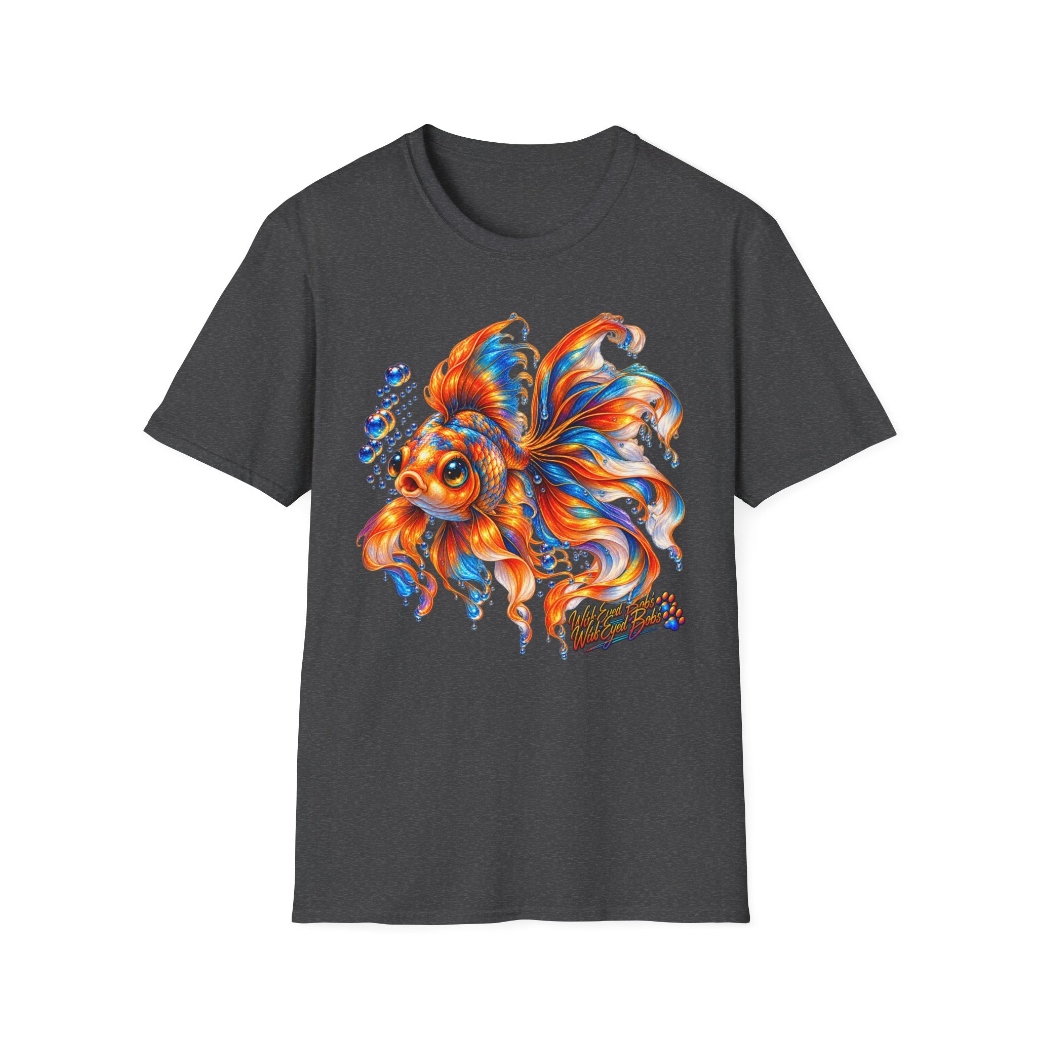 Colorful Goldfish T-Shirt — Vibrant Fish Art Tee