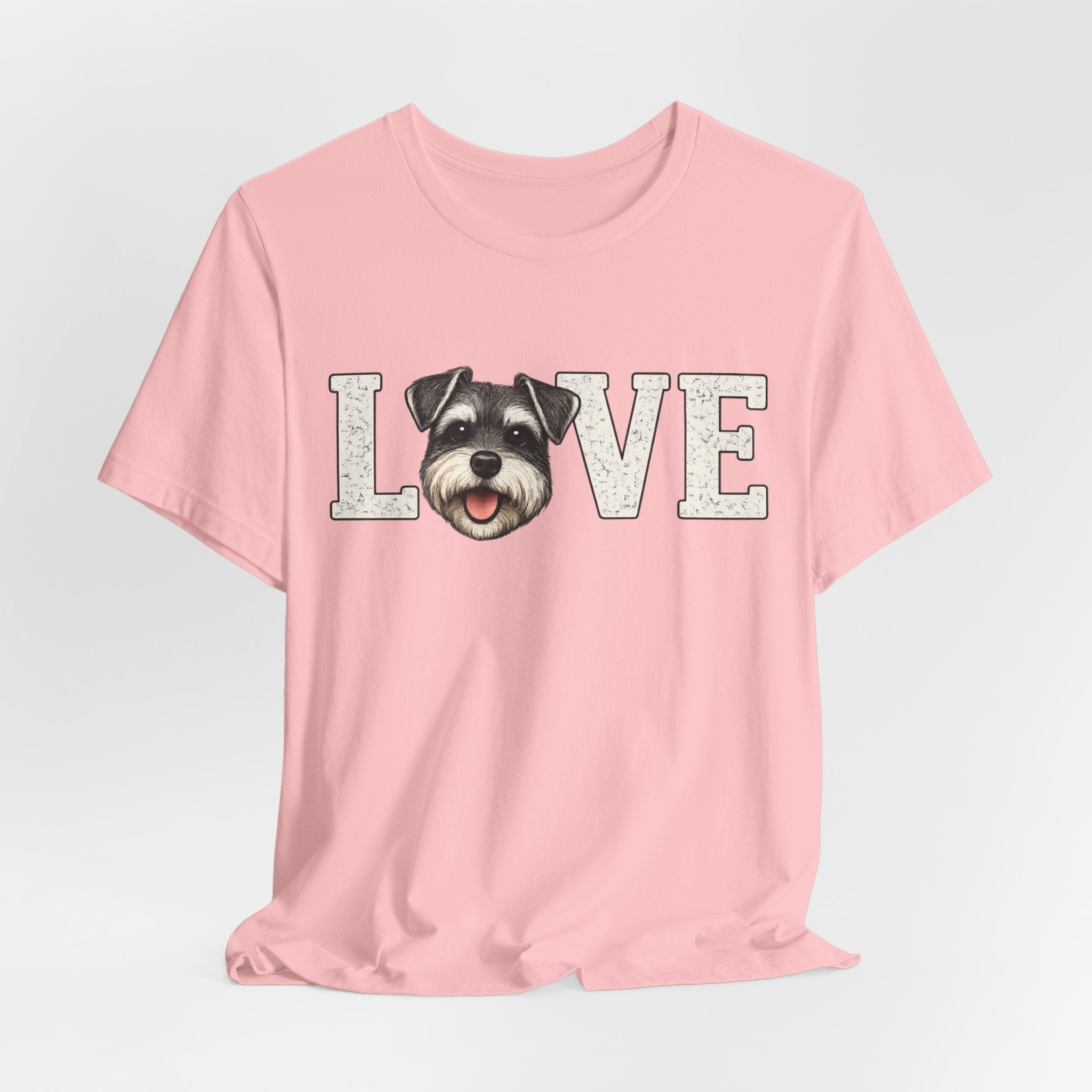 Love Schnauzer T-Shirt — Cute Dog Lover Tee