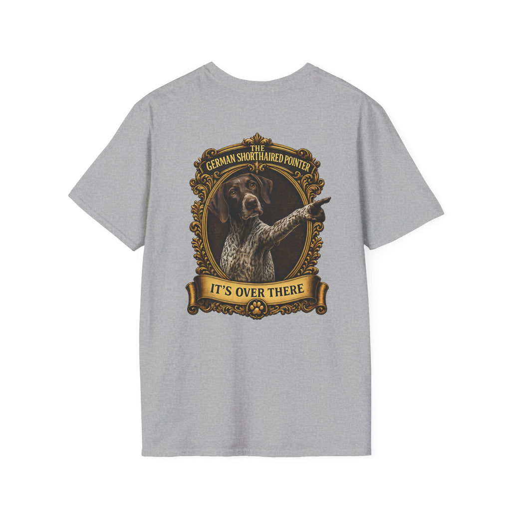 German Shorthaired Pointer T-Shirt – 'It's Over There' Dog Lover Tee