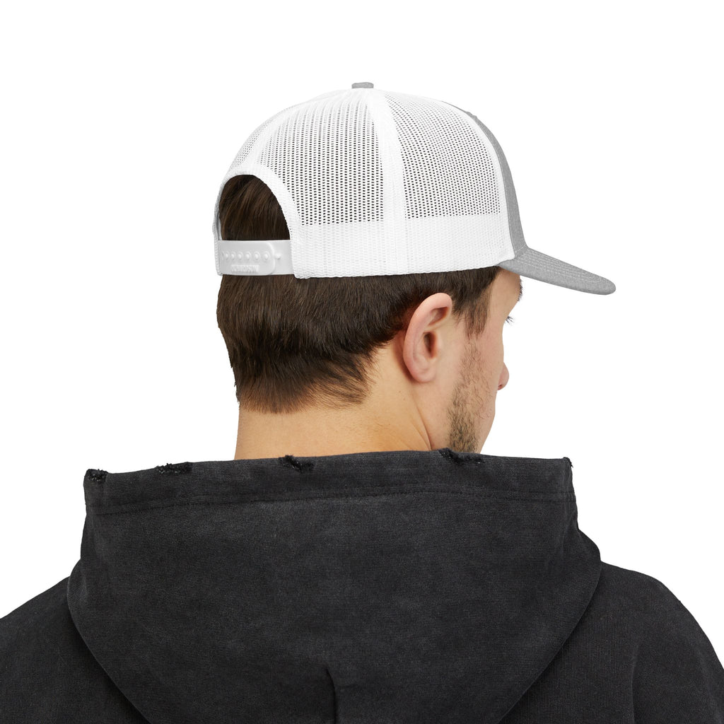 Coop King Trucker Hat - Rooster Farm Snapback Cap