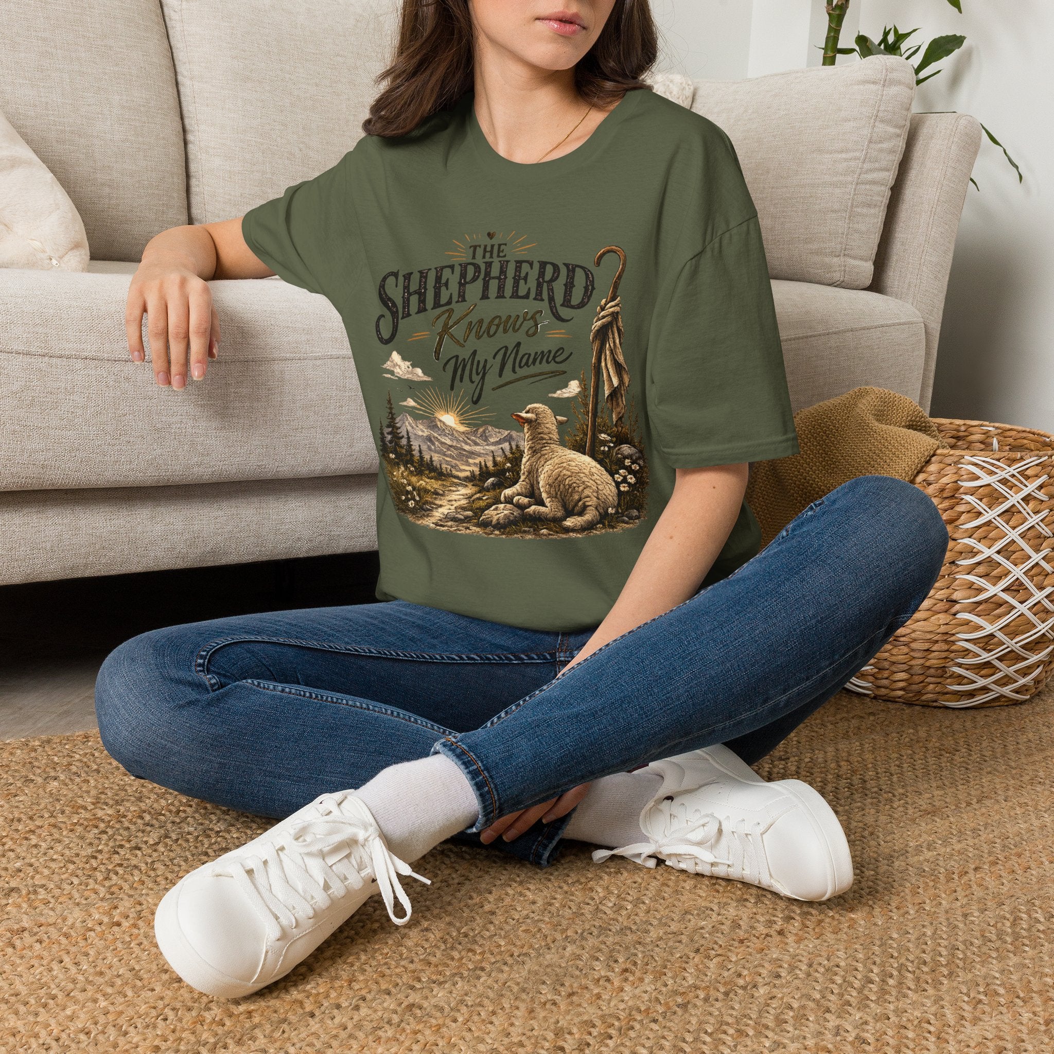 Shepherd Knows My Name T‑Shirt