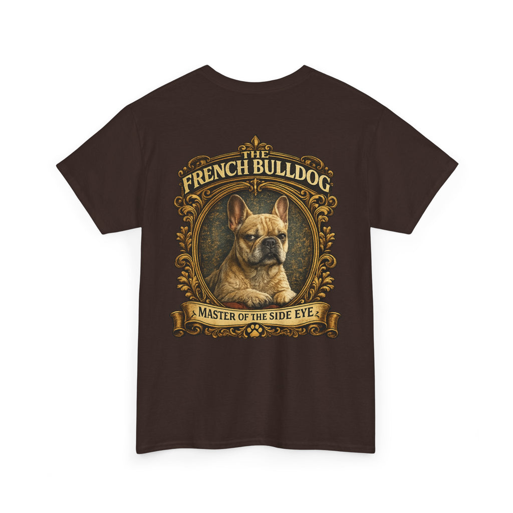 French Bulldog T-Shirt — "Master of the Side Eye" Vintage Dog Tee