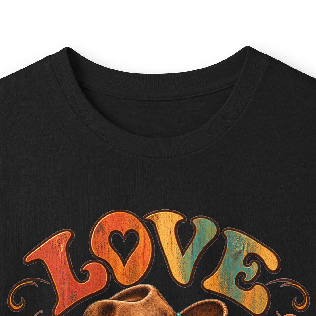 Love & Peace Retro Sunflower Long Sleeve Tee