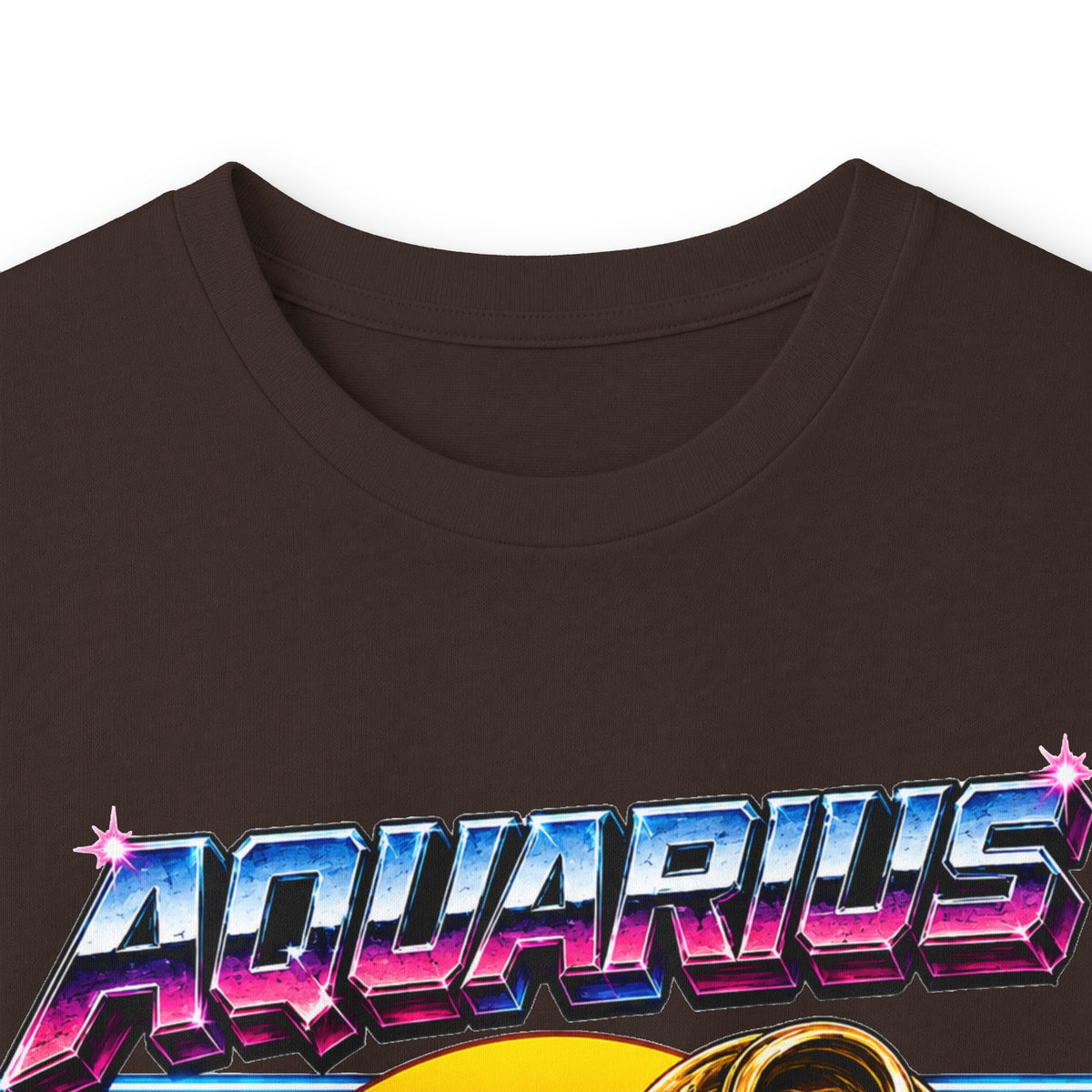 Aquarius Retro Wave Long Sleeve Tee