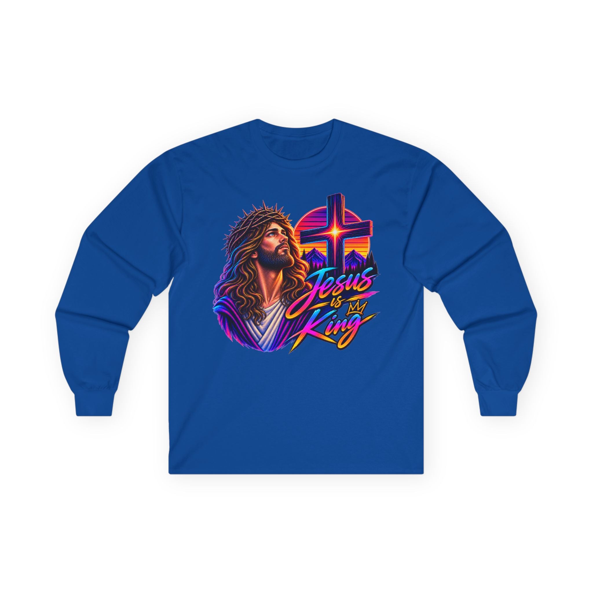 Jesus Is King Long Sleeve Tee