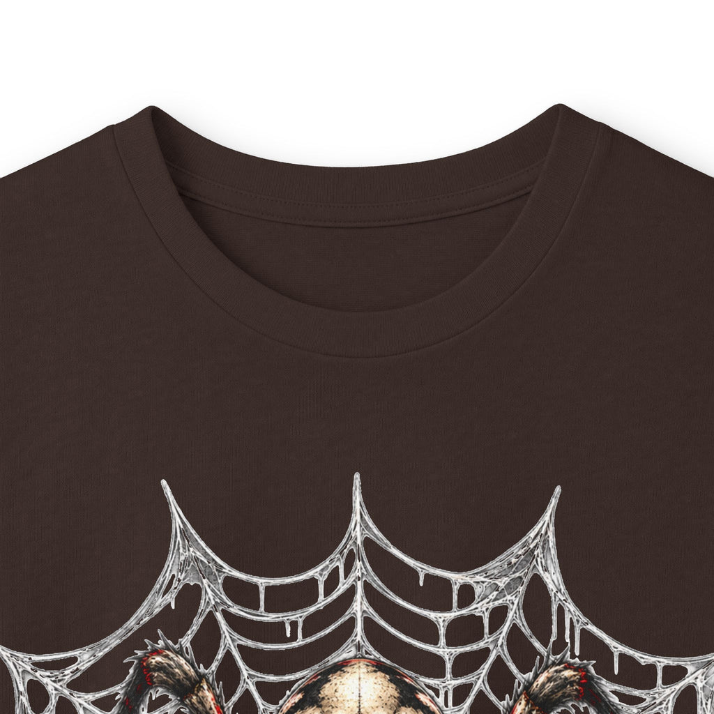 Spider Skull Web Long Sleeve Tee