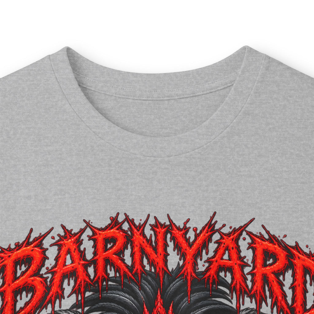Barnyard Apocalypse Long Sleeve Tee — Rooster Graphic Shirt