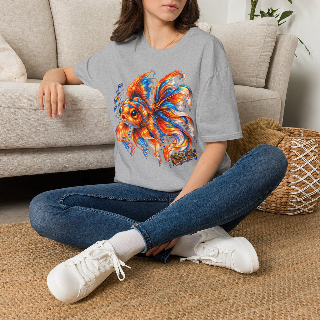 Colorful Goldfish T-Shirt — Vibrant Fish Art Tee