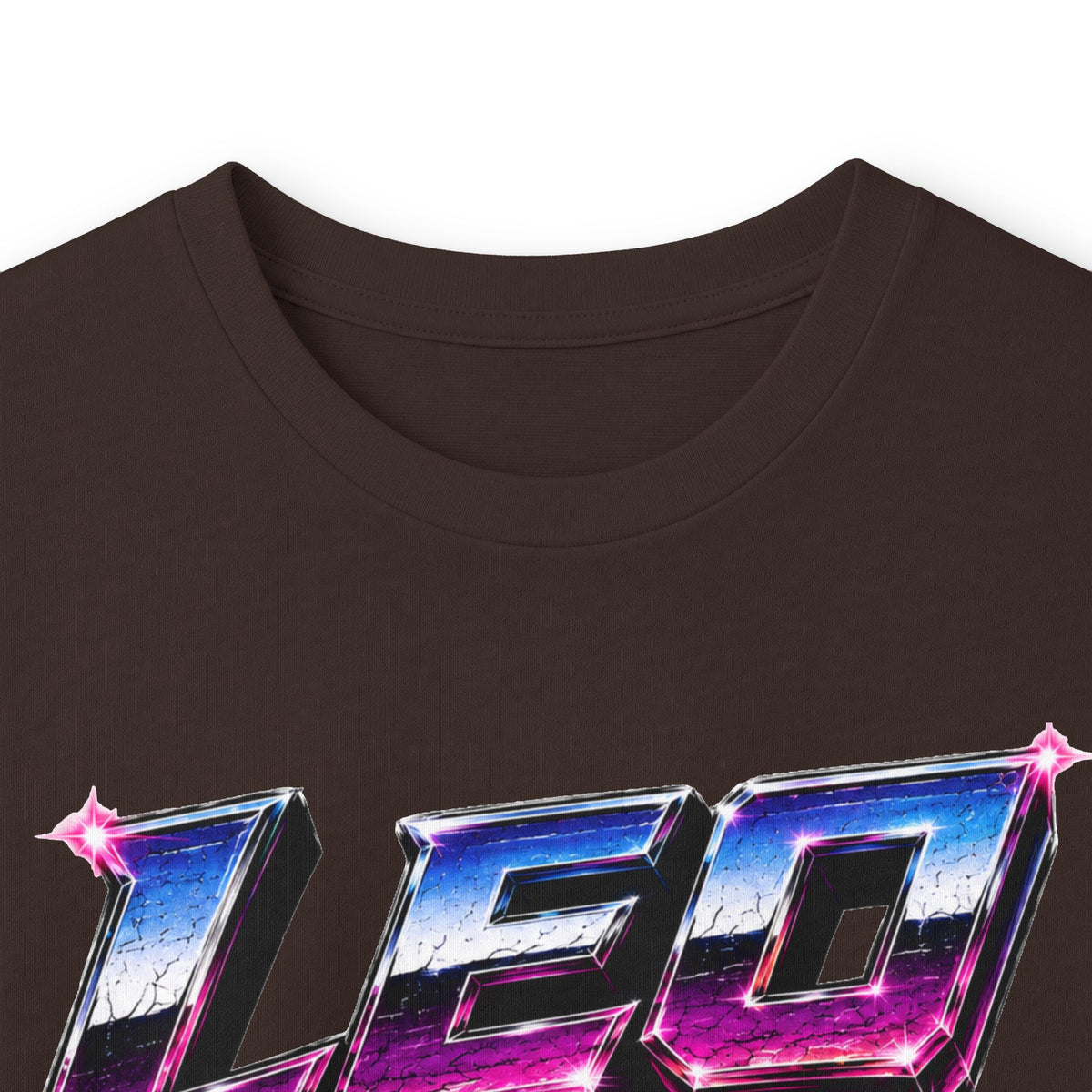 Leo Zodiac Lion Long Sleeve Tee — Retro Sunset Astrology Shirt