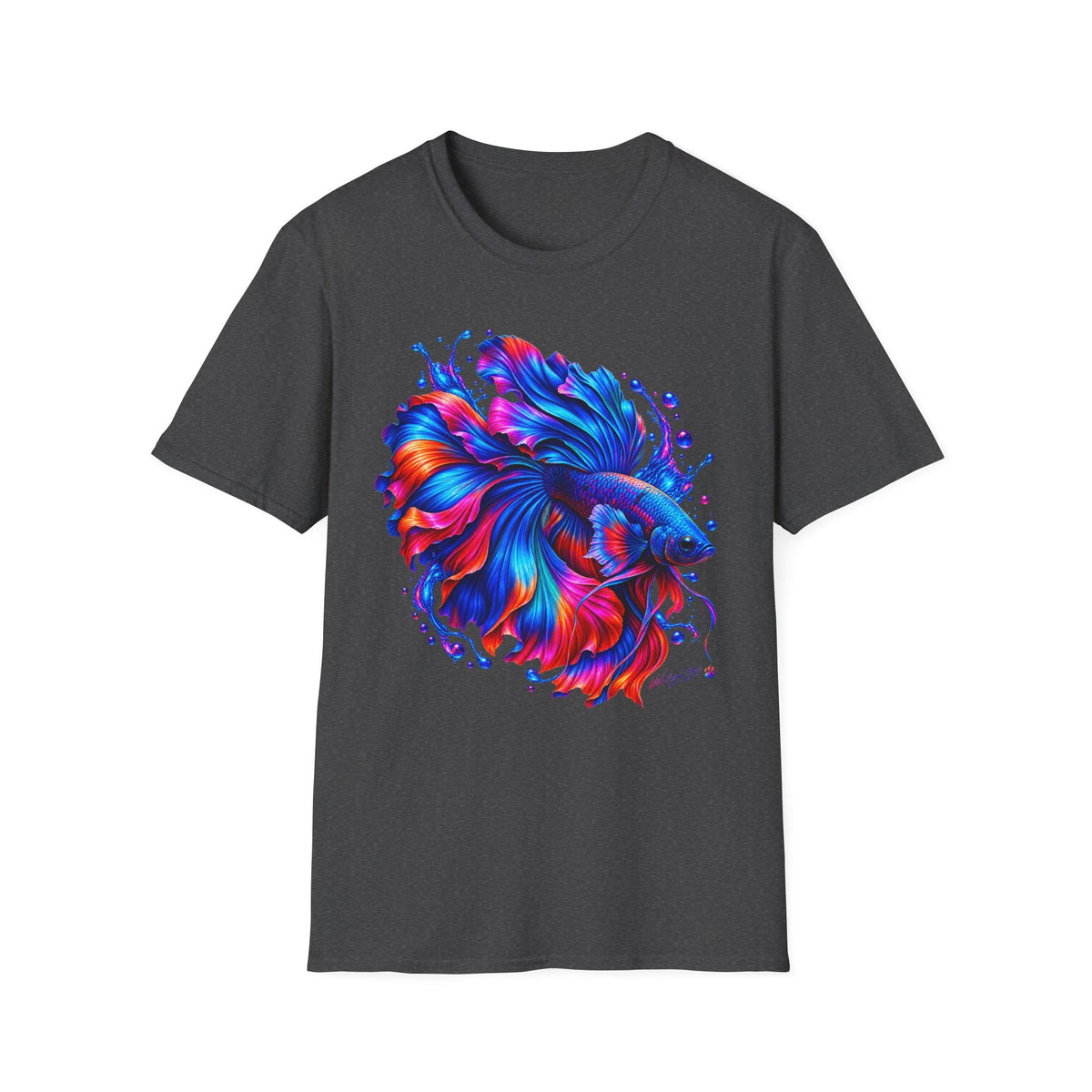 Betta Fish Color Splash T-Shirt