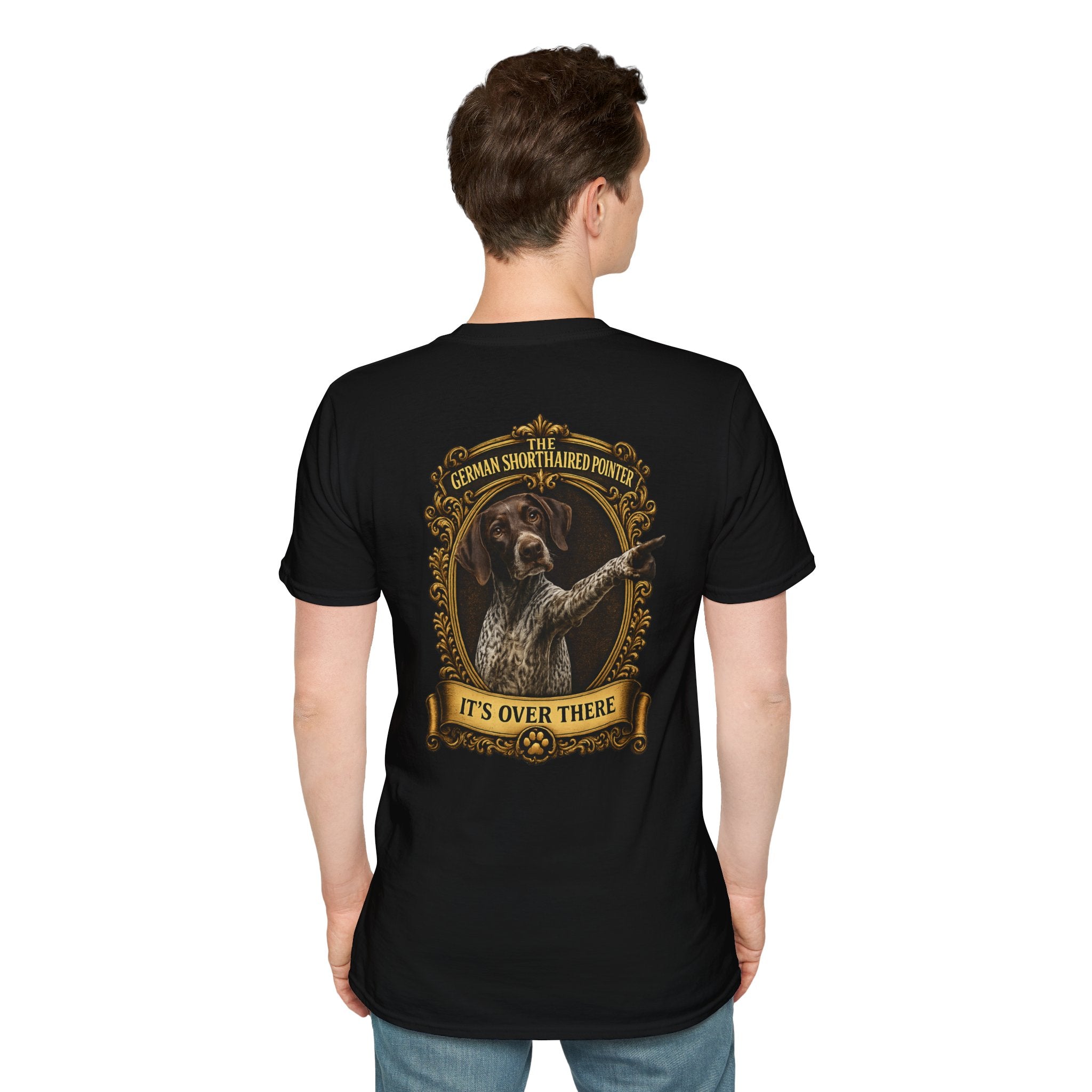German Shorthaired Pointer T-Shirt – 'It's Over There' Dog Lover Tee