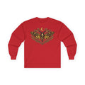 Moon Death Moth Skull Long Sleeve Tee