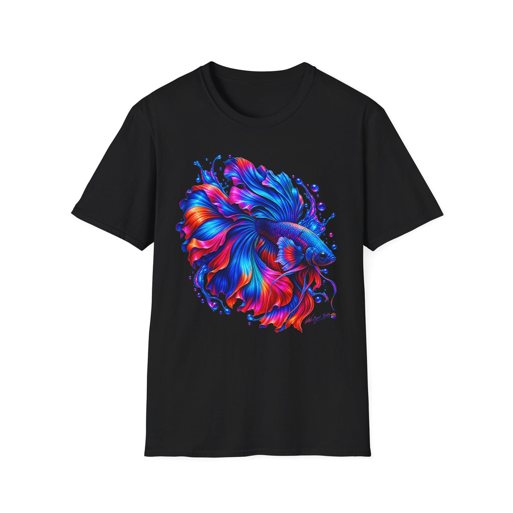 Betta Fish Color Splash T-Shirt