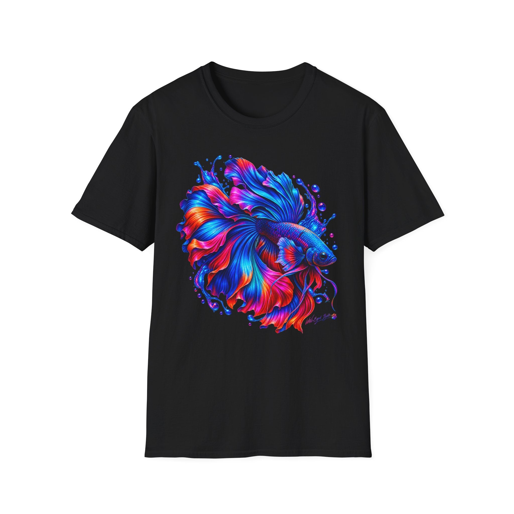 Betta Fish Color Splash T-Shirt