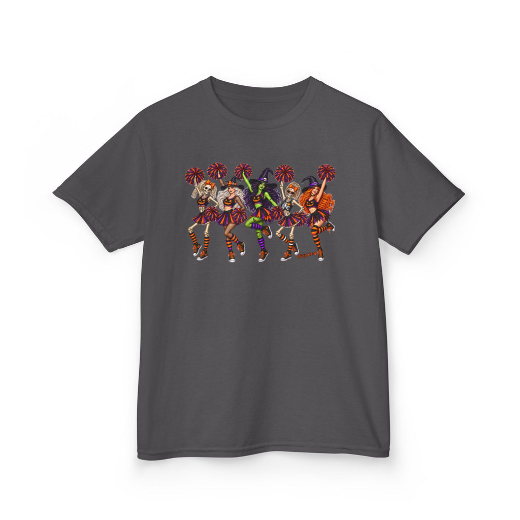 Kids Cheerleader Squad T‑Shirt — Colorful  Dancers Graphic Tee