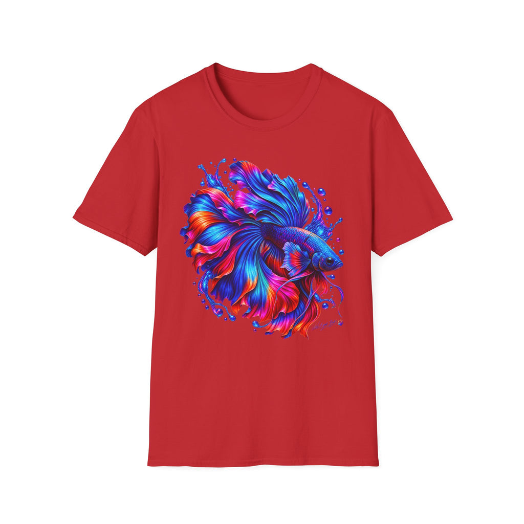 Betta Fish Color Splash T-Shirt